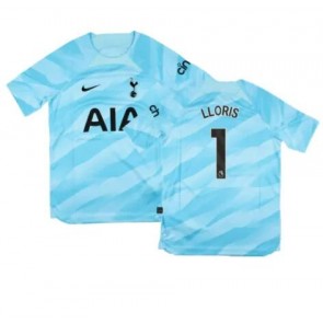 Tottenham Hotspur Hugo Lloris #1 Bramkarskie Koszulka Podstawowych Dziecięca 2023-24 Krótki Rękaw (+ Krótkie spodenki)